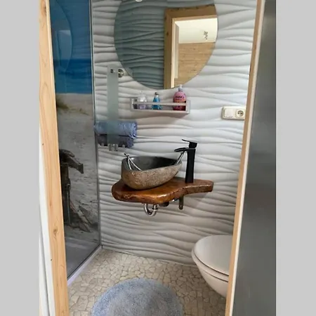 Die Pilgerbox, Tiny House Trifft Urlaub, Optional Mit Sauna Und Whirlpool Dahlem  Zewnętrze zdjęcie