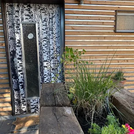 Die Pilgerbox, Tiny House Trifft Urlaub, Optional Mit Sauna Und Whirlpool Dahlem  Zewnętrze zdjęcie